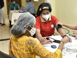 SBIHM charitable health check-up camp