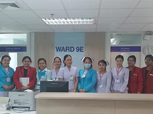 SBIHM students on an industrial visit